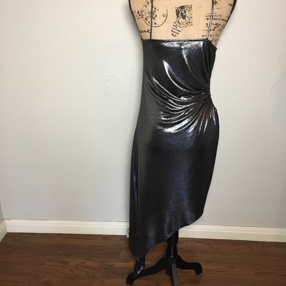 Metallic gray Express dress - Picture 3 of 4